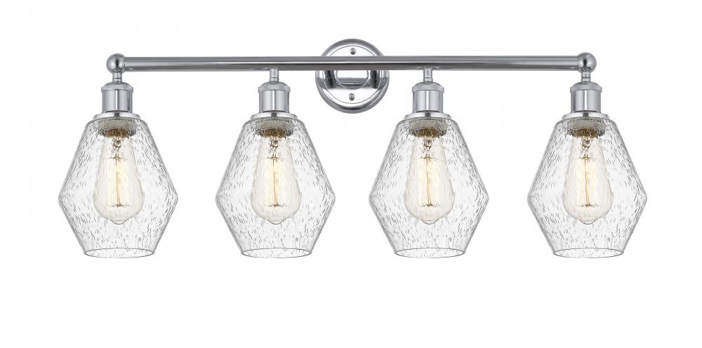 Cindyrella - 4 Light - 33 inch - Polished Chrome - Bath Vanity Light