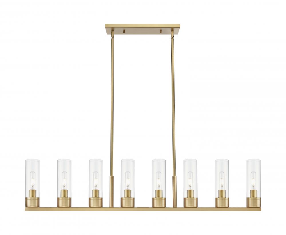 Boreas - 6 Light - 48 inch - Brushed Brass - Linear Pendant