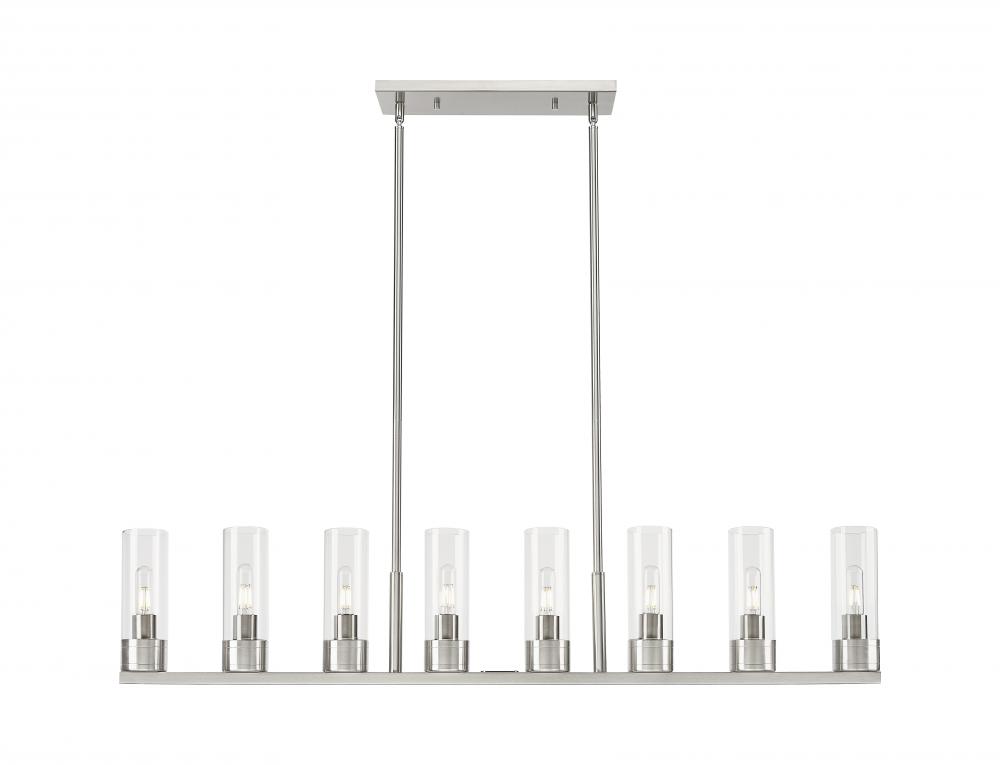 Boreas - 6 Light - 48 inch - Satin Nickel - Linear Pendant