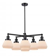 Innovations Lighting 207-6CR-BK-G171 - Fulton 6 Light Chandelier