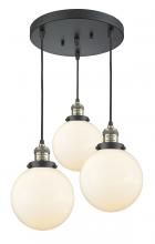 Innovations Lighting 211/3-BAB-G201-8 - Beacon Multi-Pendant