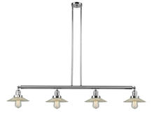 Innovations Lighting 214-PC-G2 - Halophane - 4 Light - 53 inch - Polished Chrome - Stem Hung - Adjustable Island Light