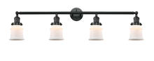 Innovations Lighting 215-BK-G181S - Canton - 4 Light - 42 inch - Matte Black - Adjustable Bath Vanity Light