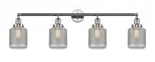 Innovations Lighting 215-PC-G262 - Stanton - 4 Light - 44 inch - Polished Chrome - Adjustable Bath Vanity Light