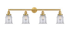 Innovations Lighting 215-SG-G182 - Canton - 4 Light - 42 inch - Satin Gold - Adjustable Bath Vanity Light