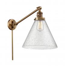 Innovations Lighting 237-BB-G44-L - Cone - 1 Light - 12 inch - Brushed Brass -Adjustable Swing Arm
