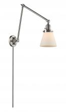 Innovations Lighting 238-SN-G61 - Cone - 1 Light - 8 inch - Brushed Satin Nickel -Adjustable Swing Arm