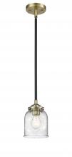 Innovations Lighting 284-1S-BAB-G54 - Bell - 1 Light - 5 inch - Black Antique Brass - Stem hung - Mini Pendant
