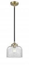 Innovations Lighting 284-1S-BAB-G72 - Bell - 1 Light - 8 inch - Black Antique Brass - Stem hung - Mini Pendant