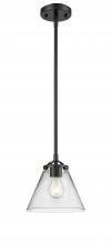 Innovations Lighting 284-1S-OB-G42 - Cone - 1 Light - 8 inch - Oil Rubbed Bronze - Stem hung - Mini Pendant