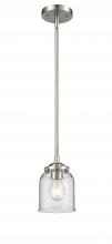 Innovations Lighting 284-1S-SN-G52 - Bell - 1 Light - 5 inch - Brushed Satin Nickel - Stem hung - Mini Pendant