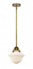 Innovations Lighting 288-1S-BB-G531-LED - Oxford - 1 Light - 8 inch - Brushed Brass - Stem hung - Mini Pendant