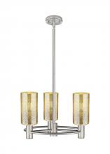 Innovations Lighting 434-3CR-SN-G434-7ME - Crown Point - 3 Light - 18 inch - Satin Nickel - Pendant