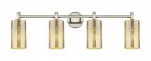Innovations Lighting 434-4W-PN-G434-7ME - Crown Point - 4 Light - 34 inch - Polished Nickel - Bath Vanity Light