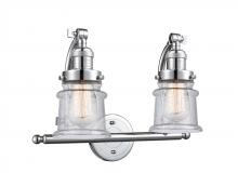 Innovations Lighting 515-2W-PC-G184S - Canton - 2 Light - 18 inch - Polished Chrome - Adjustable Bath Vanity Light