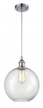 Innovations Lighting 516-1P-PC-G122-10-LED - Athens - 1 Light - 10 inch - Polished Chrome - Cord hung - Mini Pendant