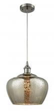 Innovations Lighting 516-1P-SN-G96-L - Fenton - 1 Light - 11 inch - Brushed Satin Nickel - Cord hung - Mini Pendant