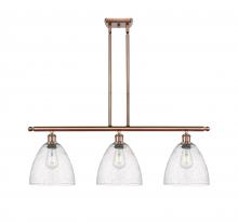 Innovations Lighting 516-3I-AC-GBD-94 - Bristol - 3 Light - 36 inch - Antique Copper - Cord hung - Island Light