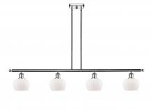 Innovations Lighting 516-4I-PC-G91-LED - Fenton - 4 Light - 48 inch - Polished Chrome - Stem hung - Island Light