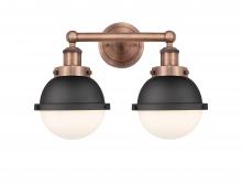 Innovations Lighting 616-2W-AC-HFS-61-BK - Edison - 2 Light - 16 inch - Antique Copper - Bath Vanity Light