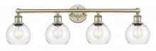 Innovations Lighting 616-4W-AB-G122-6 - Athens - 4 Light - 33 inch - Antique Brass - Bath Vanity Light