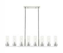 Innovations Lighting 617-8I-PN-G617-8CL - Boreas - 6 Light - 48 inch - Polished Nickel - Linear Pendant