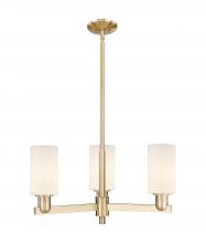 Innovations Lighting 716-3CR-CB-G801 - Clymer - 3 Light - 26 inch - Champagne Bronze - Stem hung - Flush Mount