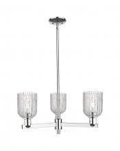 Innovations Lighting 716-3CR-PC-G559-5CL - Bridal Veil - 3 Light - 18 inch - Polished Chrome - Flush Mount