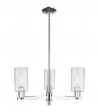 Innovations Lighting 716-3CR-PN-G804 - Clymer - 3 Light - 26 inch - Polished Nickel - Stem hung - Flush Mount