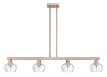 Innovations Lighting 716-4I-AC-G92 - Fenton - 4 Light - 49 inch - Antique Copper - Stem hung - Island Light