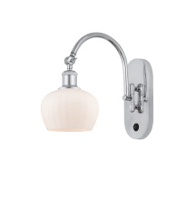 Innovations Lighting 918-1W-PC-G91 - Fenton - 1 Light - 7 inch - Polished Chrome - Sconce