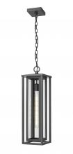 Innovations Lighting 9950-1H-BK-23-CL - Ashland - 1 Light - 7 inch - Matte Black - Coastal Outdoor Pendant