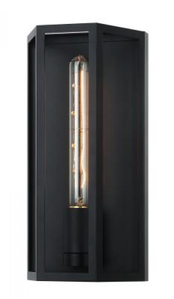 Creed Matte Black Wall Sconce