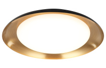 Matteo Lighting M12215BKAG - LALONDE Ceiling Mount