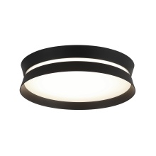 Matteo Lighting M18812MB - Greyson Matte Black Flush Mounts