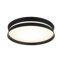 Matteo Lighting M18816MB - Greyson Matte Black Flush Mounts