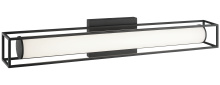 Matteo Lighting S02326MB - Flannigan Matte Black Vanity