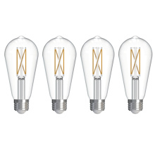 Bulbrite 776243 - 776243 7W LED ST18 3000K FILAMENT E26 DIM - 4PK