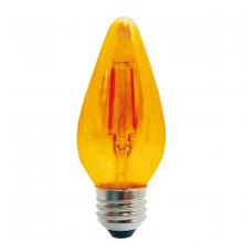 Bulbrite 776581 - 776581 4W LED F15 2100K FILAMENT E26 FIESTA BULB AMBER FULLY COMPATIBLE DIMMING
