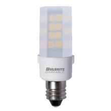 Bulbrite 770593 - 770593 4.5W LED E11 FROST 27000K 120V DIMMABLE