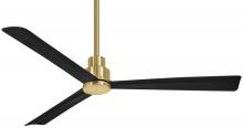 Minka-Aire F787-SBR/CL - SIMPLE - 52" OUTDOOR CEILING FAN