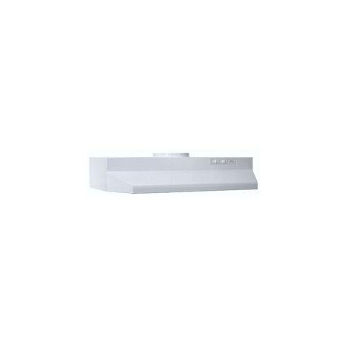 42 in., White, Under Cabinet Hood (with damper), 160 CFM.