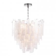 Regina Andrew 16-1291PN - Regina Andrew Glacier Chandelier Small (Polished Nickel)