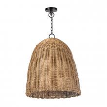Regina Andrew 17-1001NAT - Regina Andrew Beehive Outdoor Pendant Small (Weathered Natural)