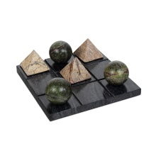 Regina Andrew 20-1666BLK - Regina Andrew Tic Tac Toe Marble Board (Black)