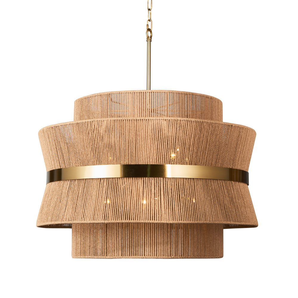 Soleil Large Chandelier - Natural