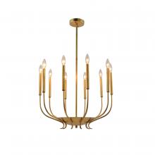 Terracotta Lighting H20101-10 - Amelia 10-Light Chandlelier