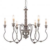 Terracotta Lighting H9113-6 - Cadenza Chandelier