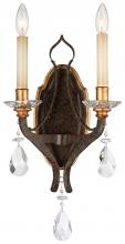 Minka Metropolitan N6452-652 - CHATEAU NOBLES - 2 LIGHT WALL SCONCE