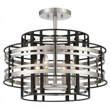Minka Metropolitan N7983-420 - PRESTEN - 4 LIGHT SEMI FLUSH